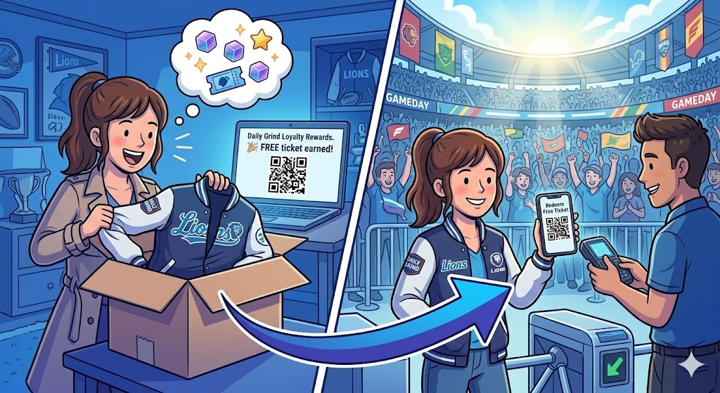 The Team Supporter - Sports merchandise loyalty scenario